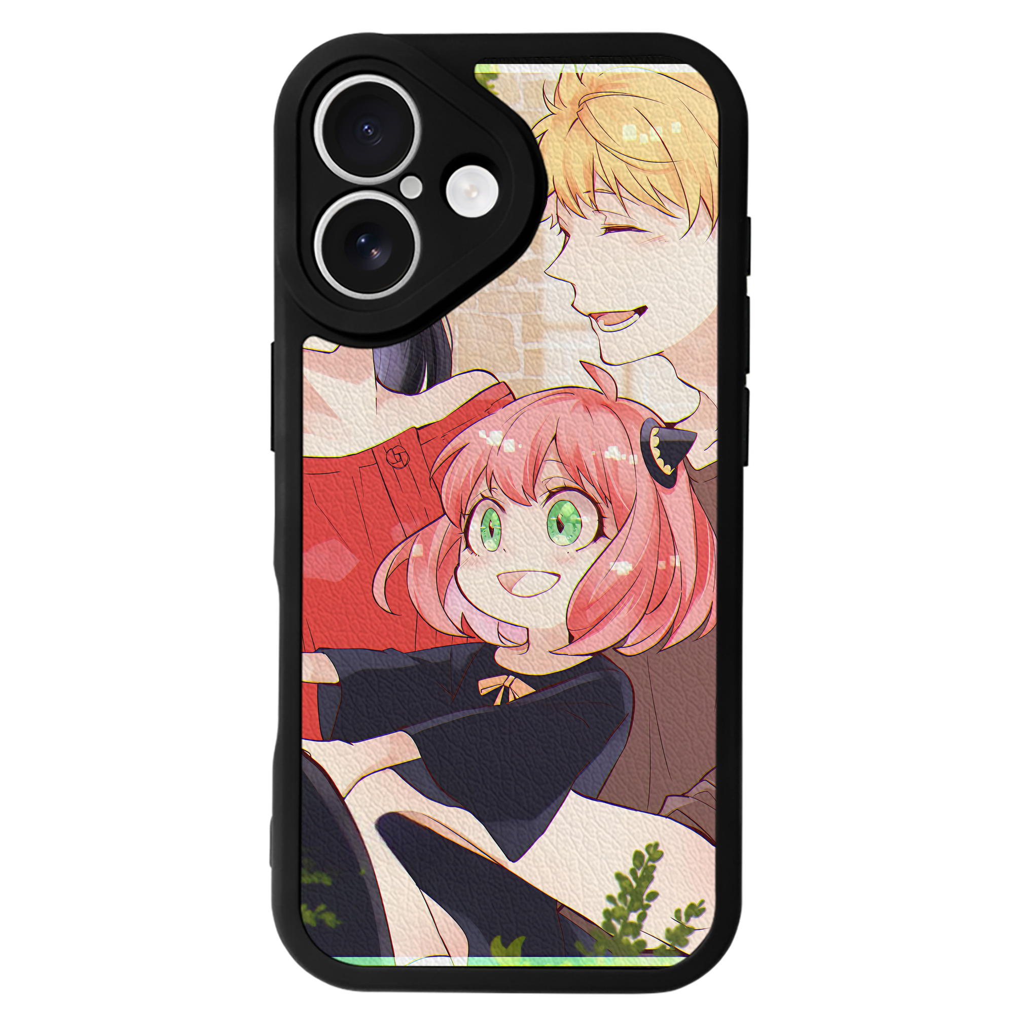 （画像用） SPY×FAMILY间谍家家酒 【iPhone 16シリーズ対応】シリコンスマホケース（レザー調） 材質：シリコン